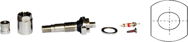 Coffret Master pour capteur RDKS /TPMS pour contrôle de la pression des pneus 22