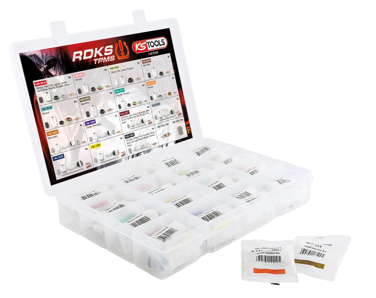 Coffret Master pour capteur RDKS / TPMS pour contrôle de la pression des pneus,