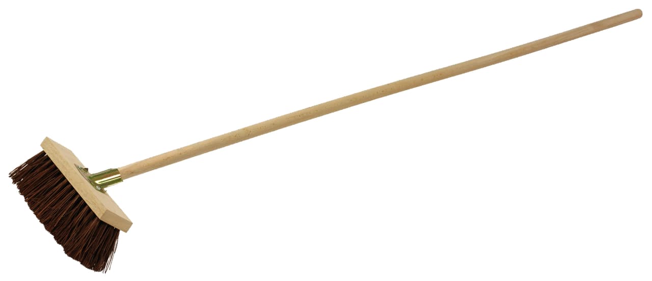 Balais de cantonnier palmyra - Emmanché bois - 300 mm