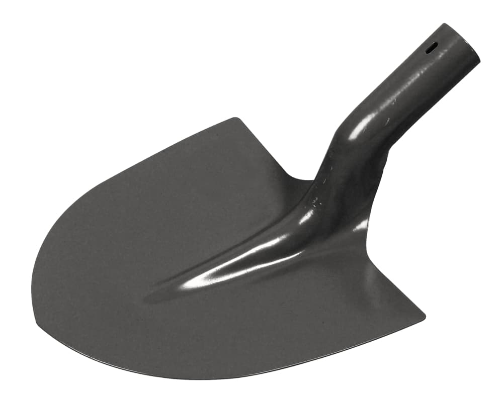 Pelle ronde - Col de cygne - Manche bois - 31 cm