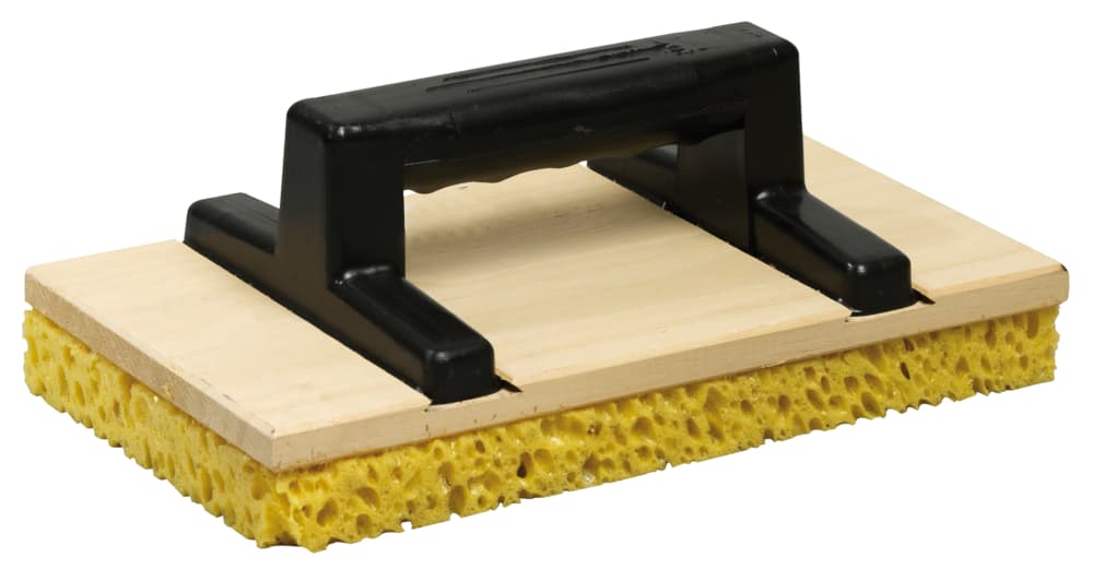 Taloche BOIS - semelle mousse - manche plastique - Rect. 250x140 mm
