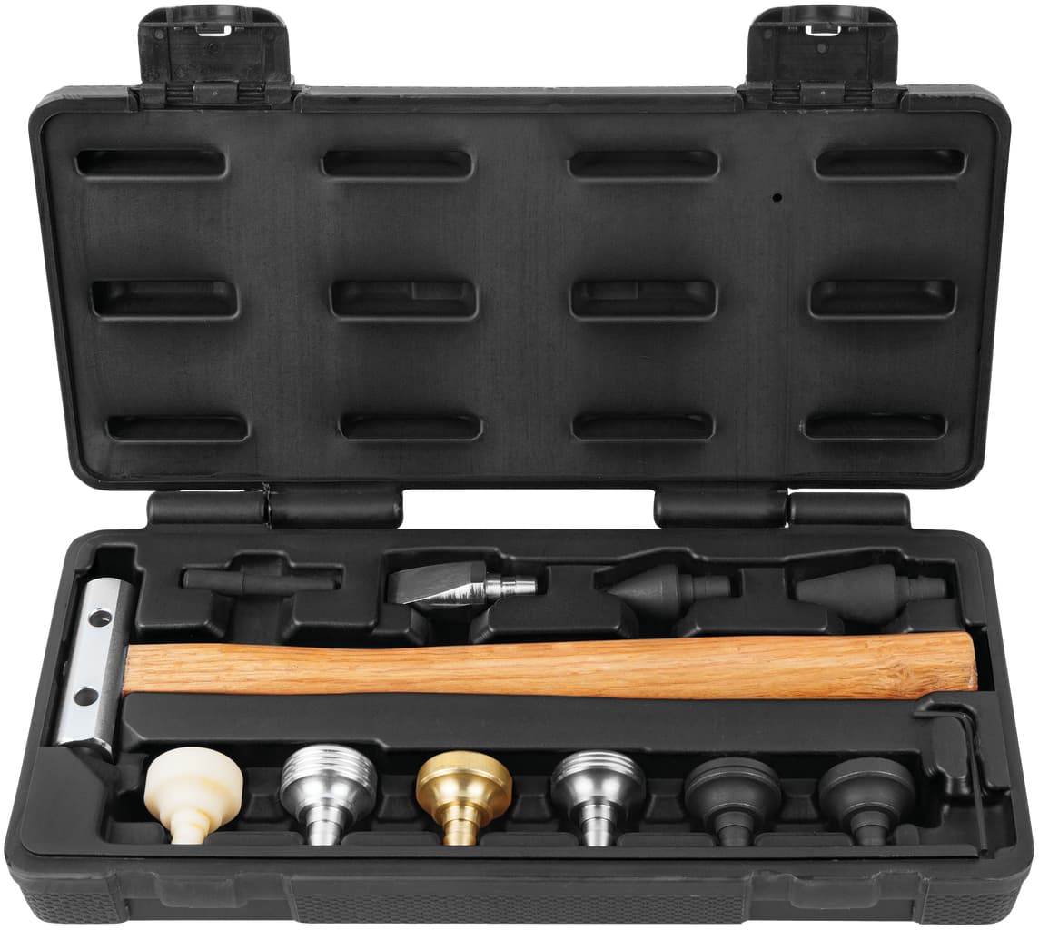 Coffret complet marteau de carrossier, 14 pièces