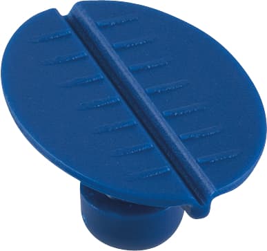 Pastille à coller elliptique, plate 40 x 27 mm