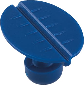 Pastille à coller elliptique, plate 33 x 22 mm