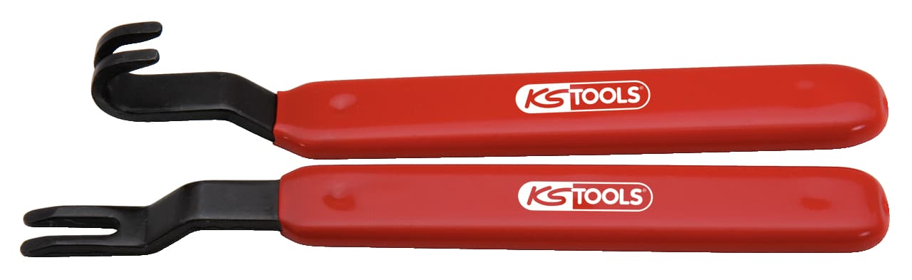 Dégrafeur de clips forme courbée