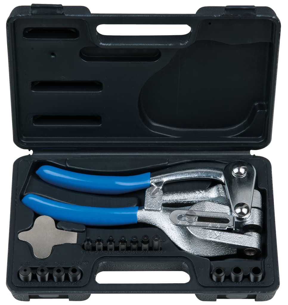 Coffret pince à emporte-pièces, 16 pièces
