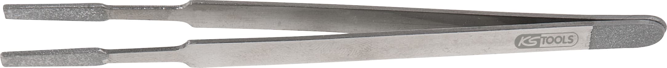 Pince brucelle plate pour grandes prises