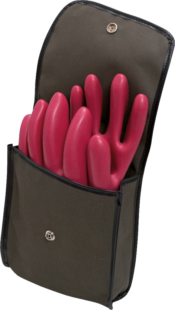 Sac de transport pour gants d'électricien