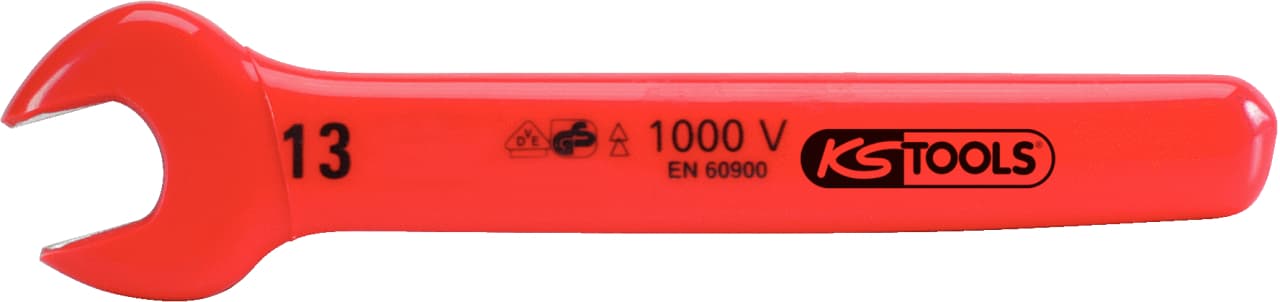 Clé à fourche plate isolée, Ø11 mm