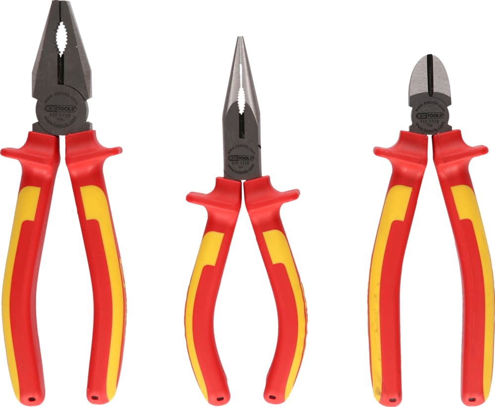 Jeu de 3 pinces isolées ERGOTORQUE®