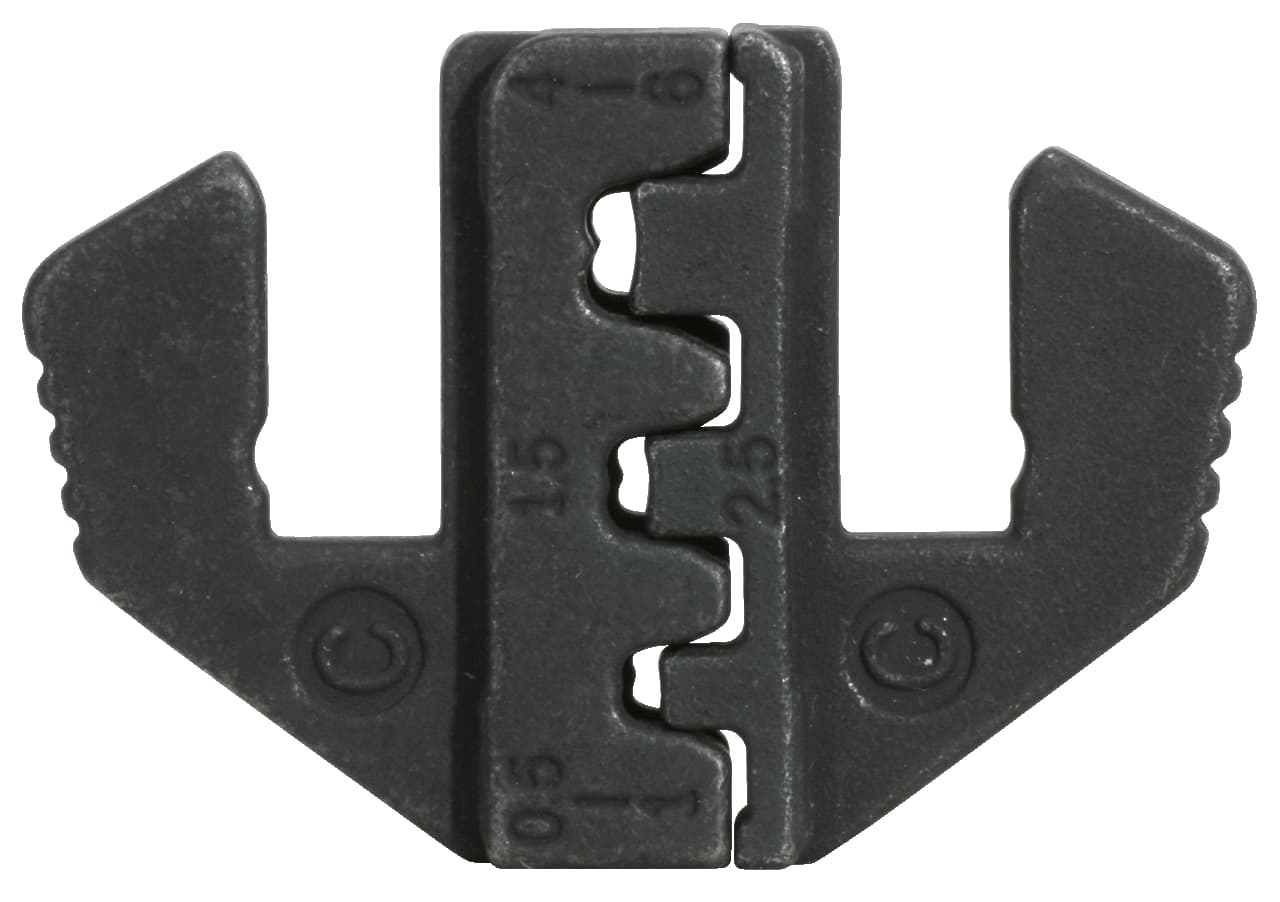 Mâchoire pour cosses à fûts ouverts, DIM 0,5 - 6 mm