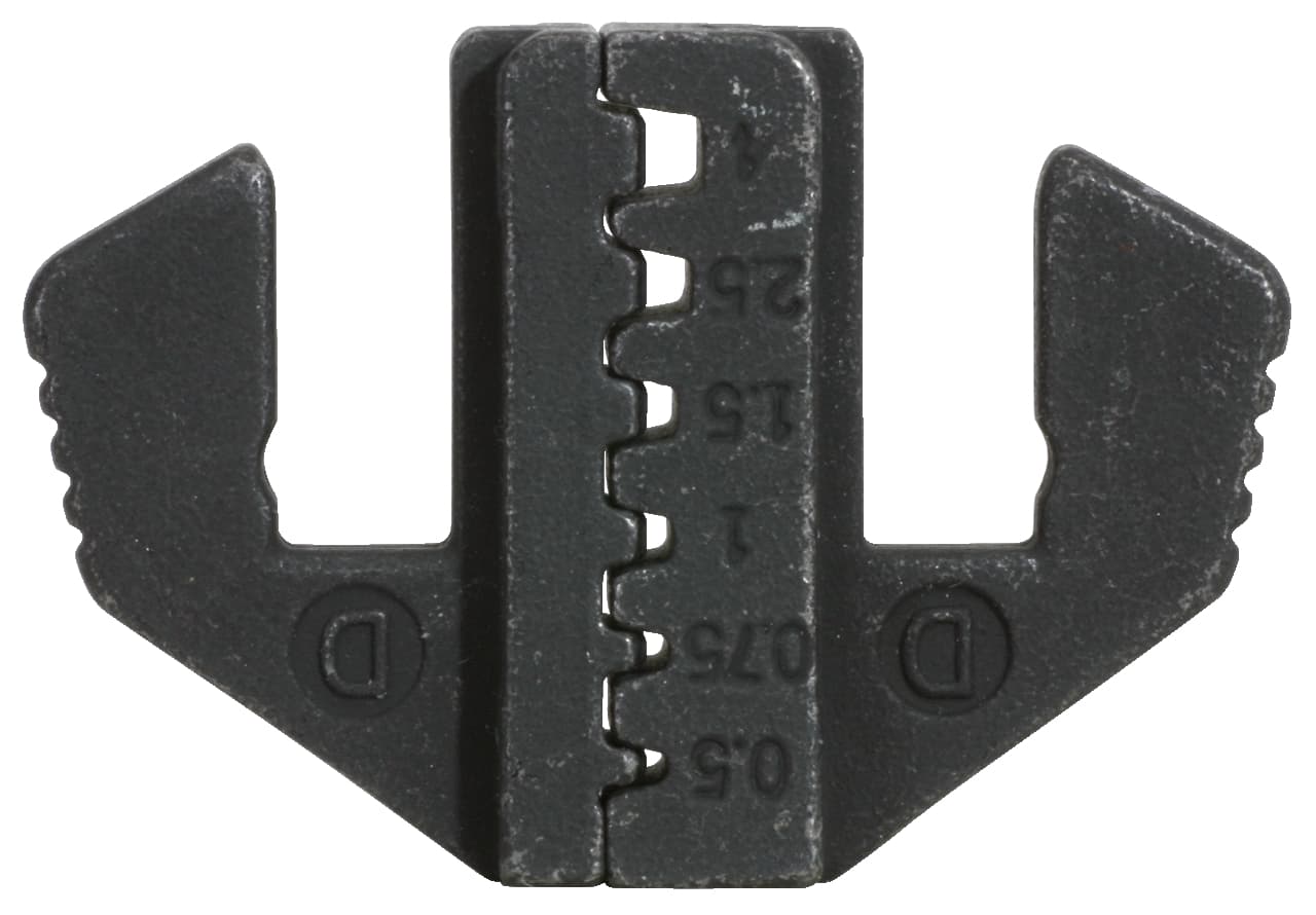 Mâchoire pour cosses à embouts pré-câblés, DIM 0,5 - 4 mm²