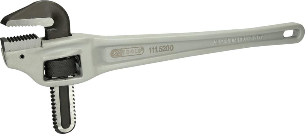 Clé serre-tubes aluminium bec de canard, 18''