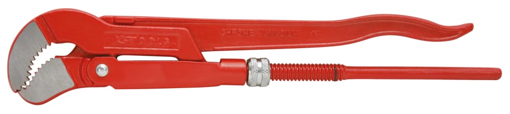Clé serre-tubes suédoise, 45°S - 1/2''