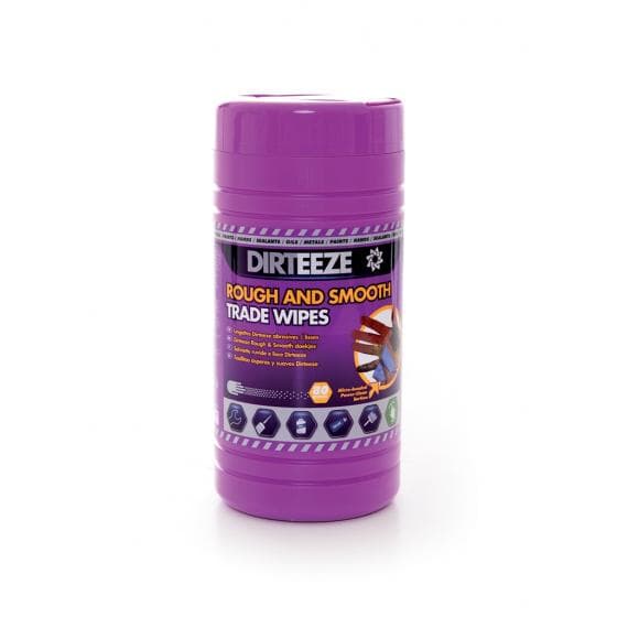 Lingettes humides avec micro billes. Tous types de surface, outils et mains.