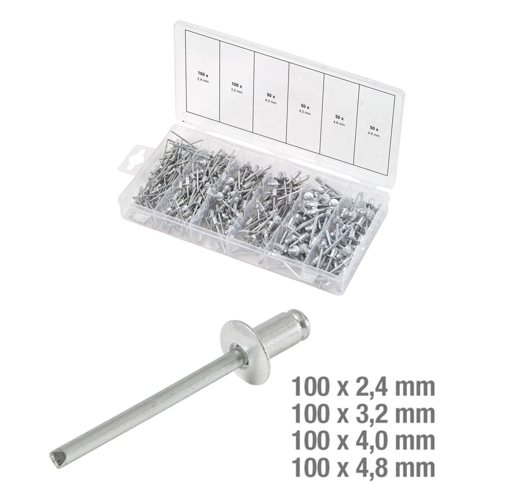 Assortiment de rivets x400