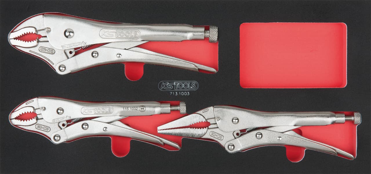 Module de pinces étaux GRIPfix Xtreme. 3 pièces