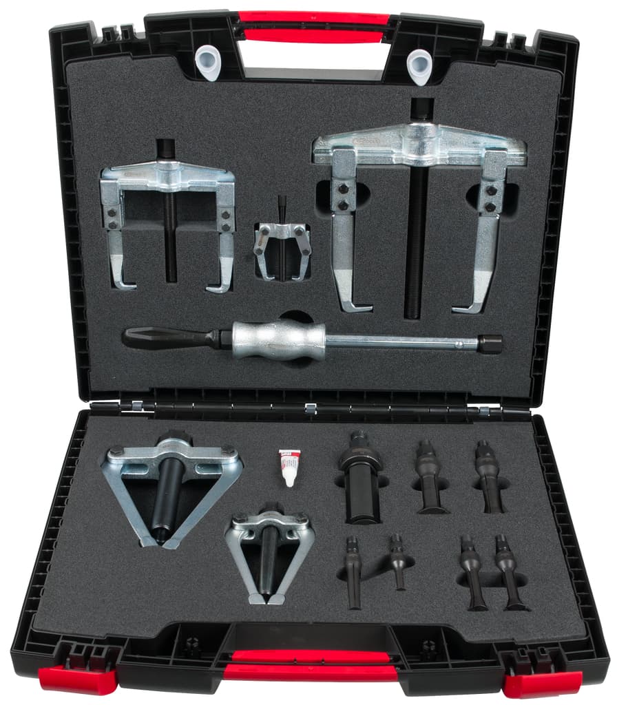 Coffret d'extracteurs prise intérieure - extérieure diam 10 - 75 mm - 13 pcs