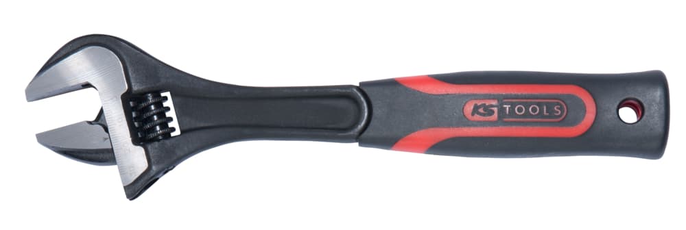 Clé à molette à manche bi-matière. 10'' - L.250 mm