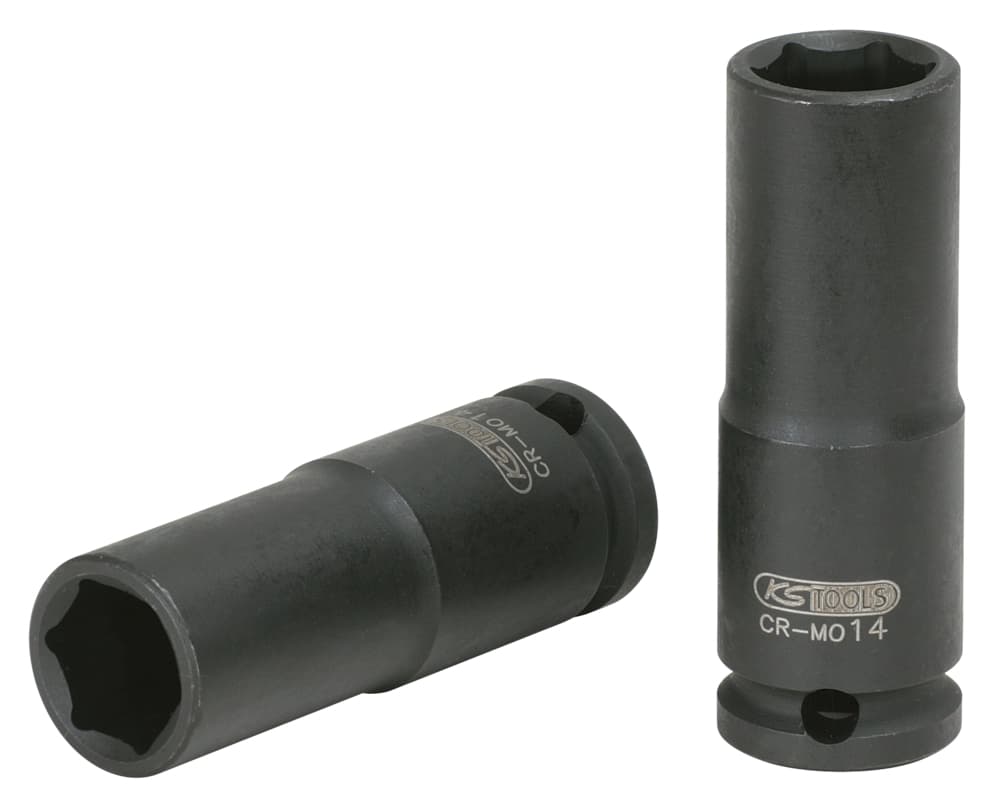 Douille longue à chocs 6 pans 3-8''. 20 mm