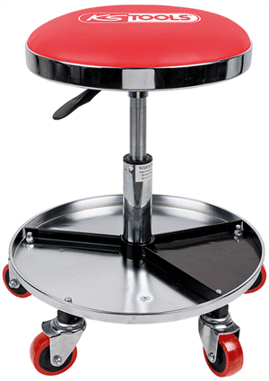Tabouret à roulettes. charge max 135Kg