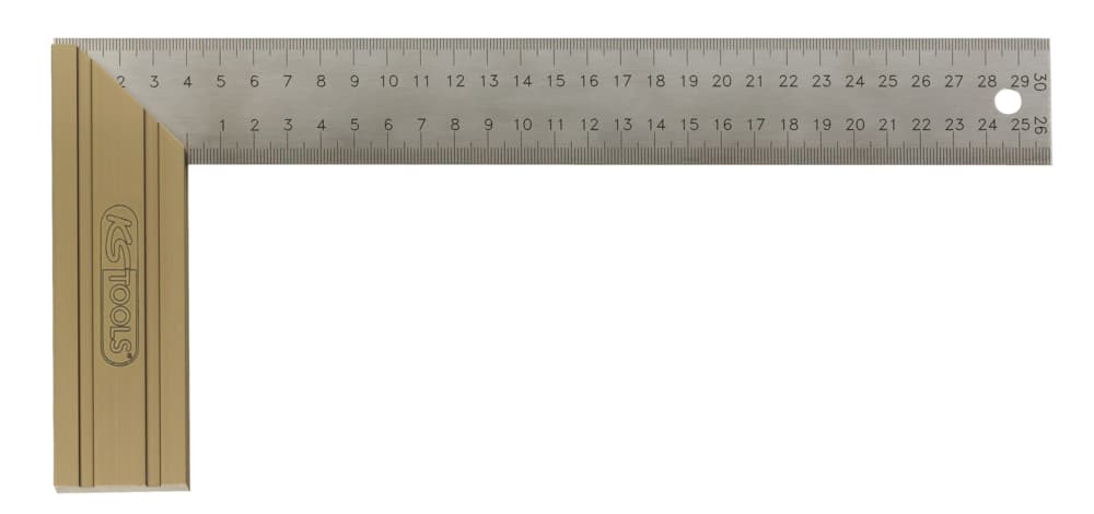 Equerre droite et d'onglet, L.400 mm