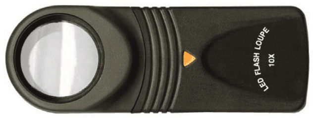 LOUPE D.30 GROSSISSEMENT 10xLAMPE LED