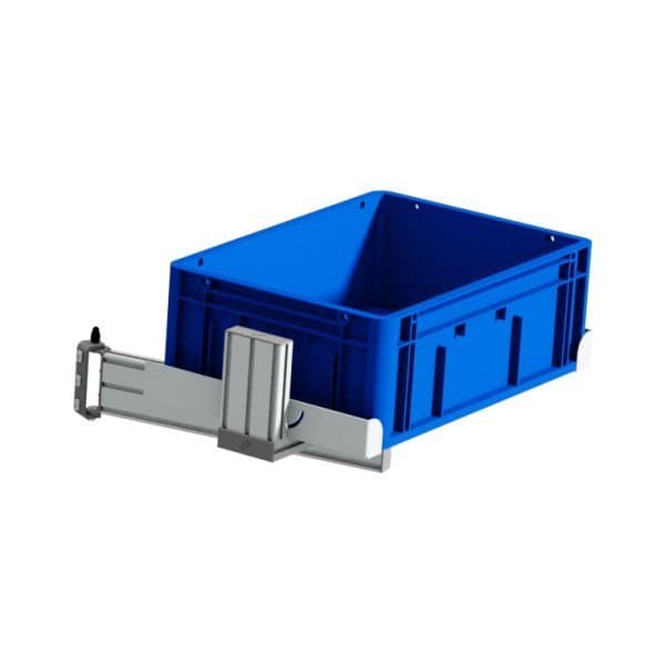 Support bac inférieur articulé et inclinable l 600 x P 400 mm fixation sur profi