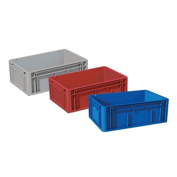 Bac en plastique bleu l 400 x P 300 x H 200 mm