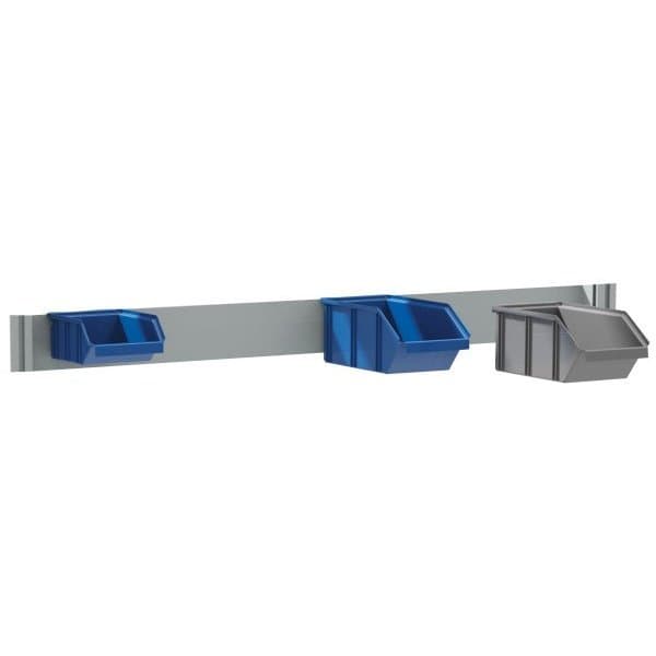 Rail pour fixation bacs plastiques L 900 mm