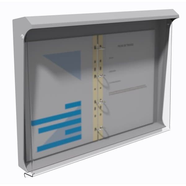 MULTIDOC FICHES ÉTANCHES A4 gris magnétique