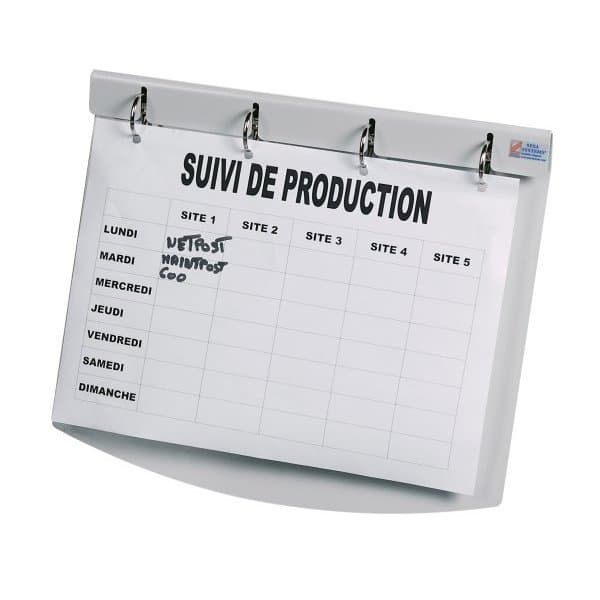 MULTIDOC A ANNEAUX A4 4 anneaux horizontal magnétique