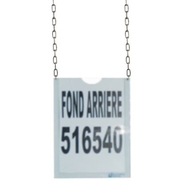Lot de 2 chaînettes pour PORTDOC L 2000 mm