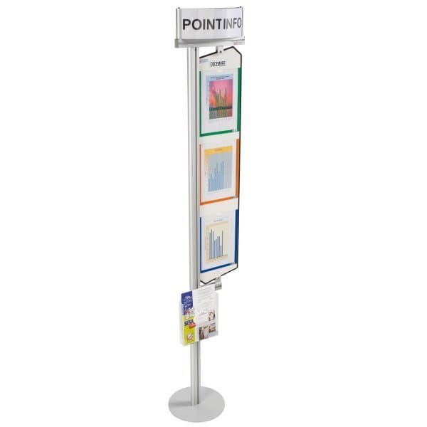COM'DESIGN tôle blanche vernie l 250 x H 2143 mm avec bandeau bombé