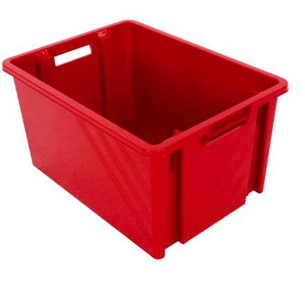 NOVABAC 30 LITRES ROUGE /vente par multiple de : 10