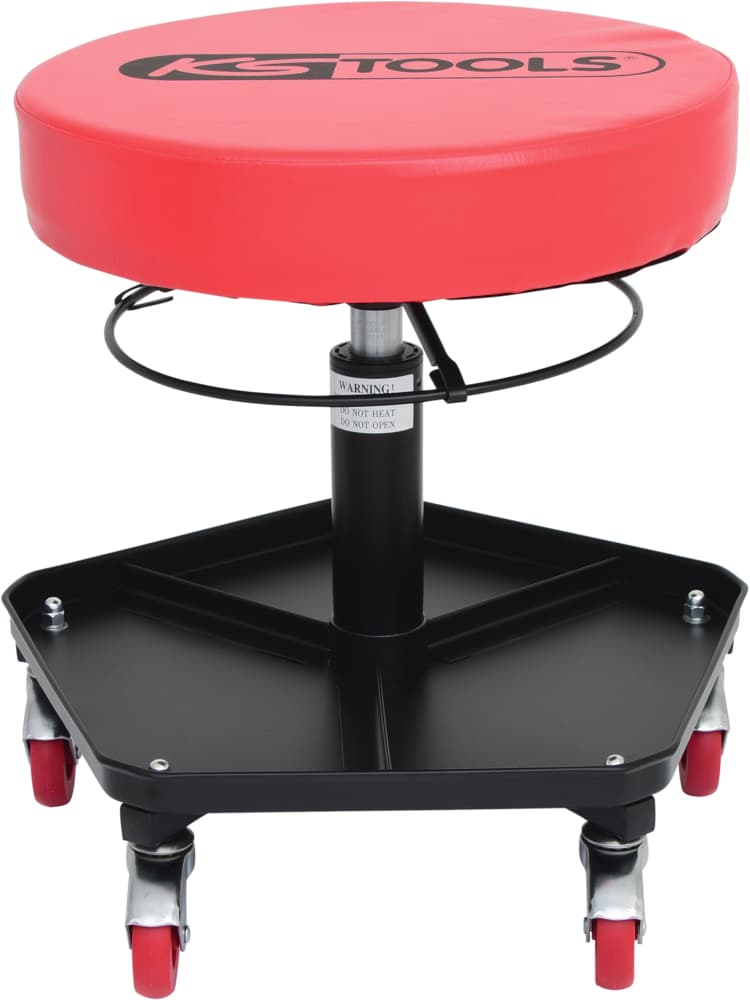 Tabouret sur roulette réglable en hauteur