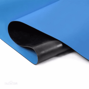 Tapis ESD de table bleu 1M x 10M