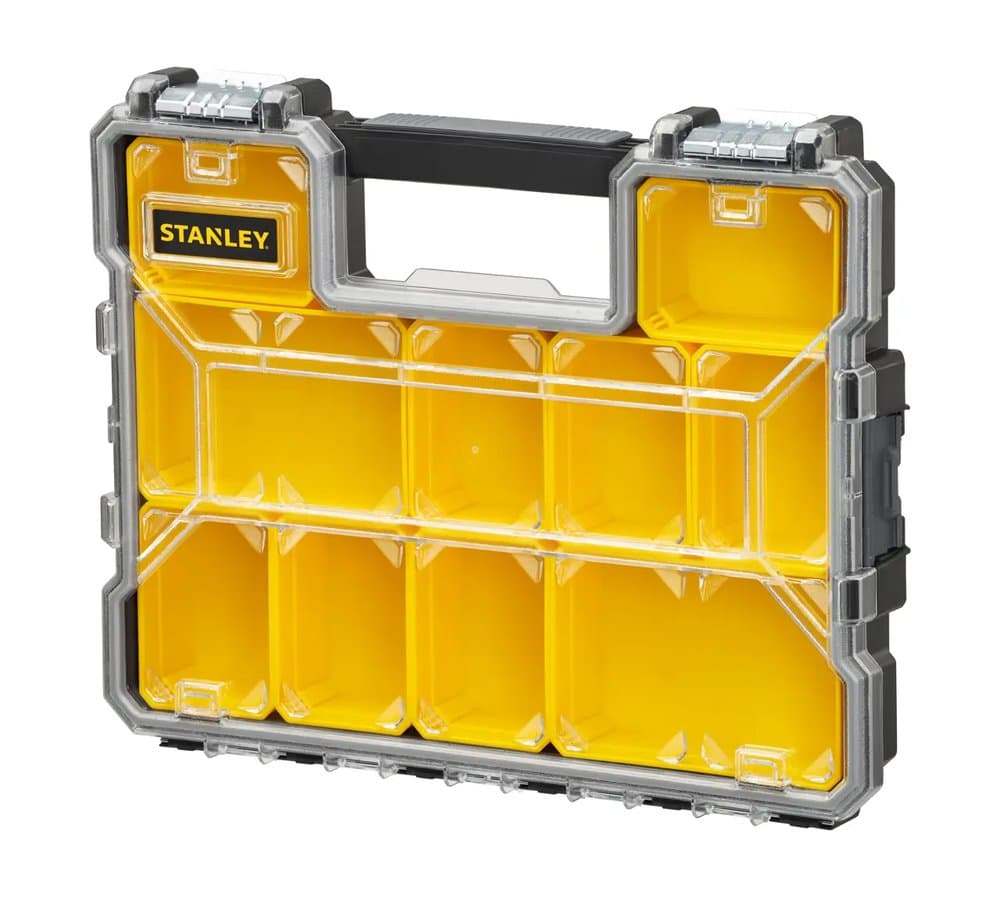 ORGANISEUR ETANCHE PROFONDEUR 64MM - 10 COMPARTIMENTS AMOVIBLES - FATMAX