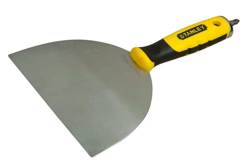 SPATULE DE PLATRIER LAME INOX  150MM AVEC EMBOUT PH2