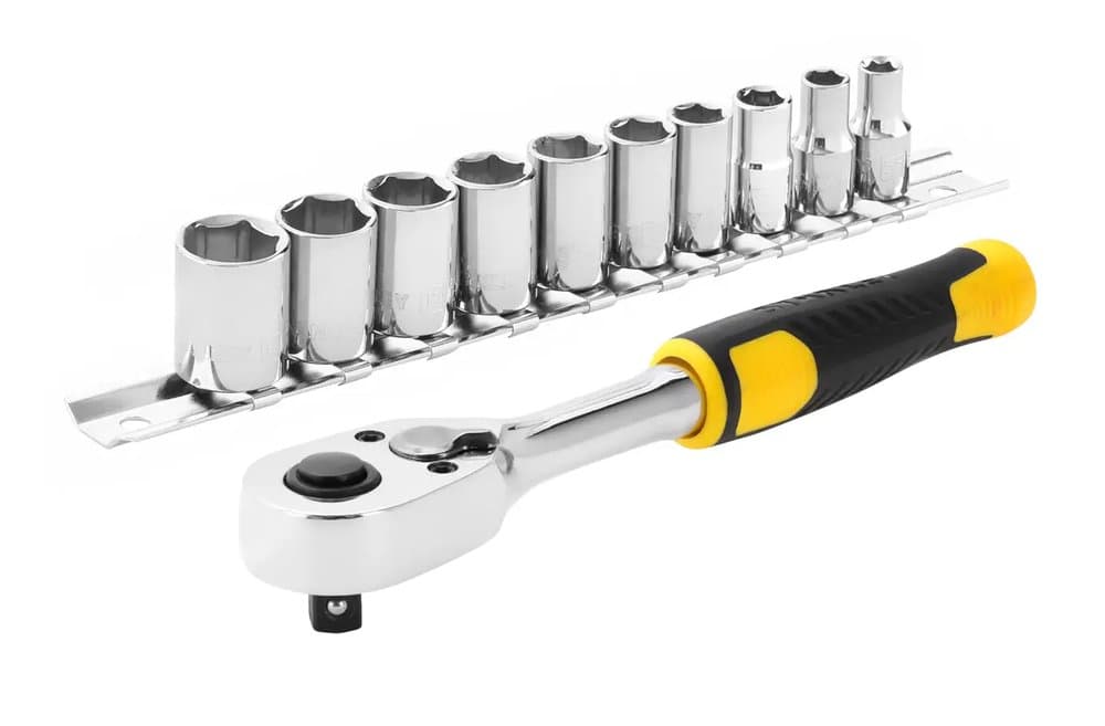 "CLIQUET 72 DENTS - 1/4"" + 10 DOUILLES – 11 PCS"