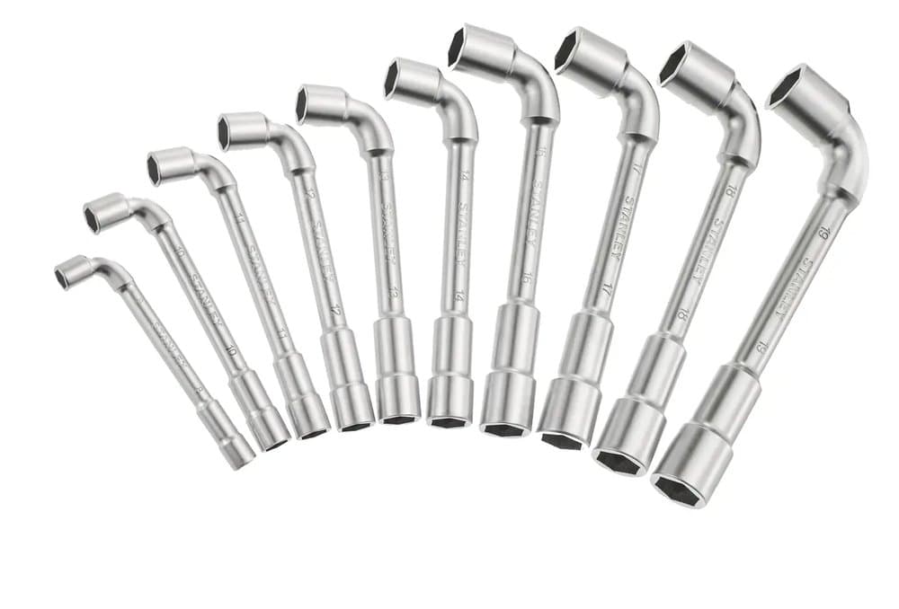 CLE A PIPE DEBOUCHEE 6X6 PANS - JEU DE 10PCS