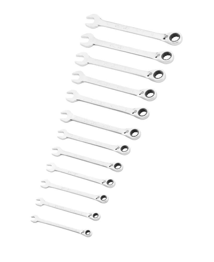 CLÉS MIXTES À CLIQUET RÉVERSIBLE FATMAX - JEU DE 12 PCS