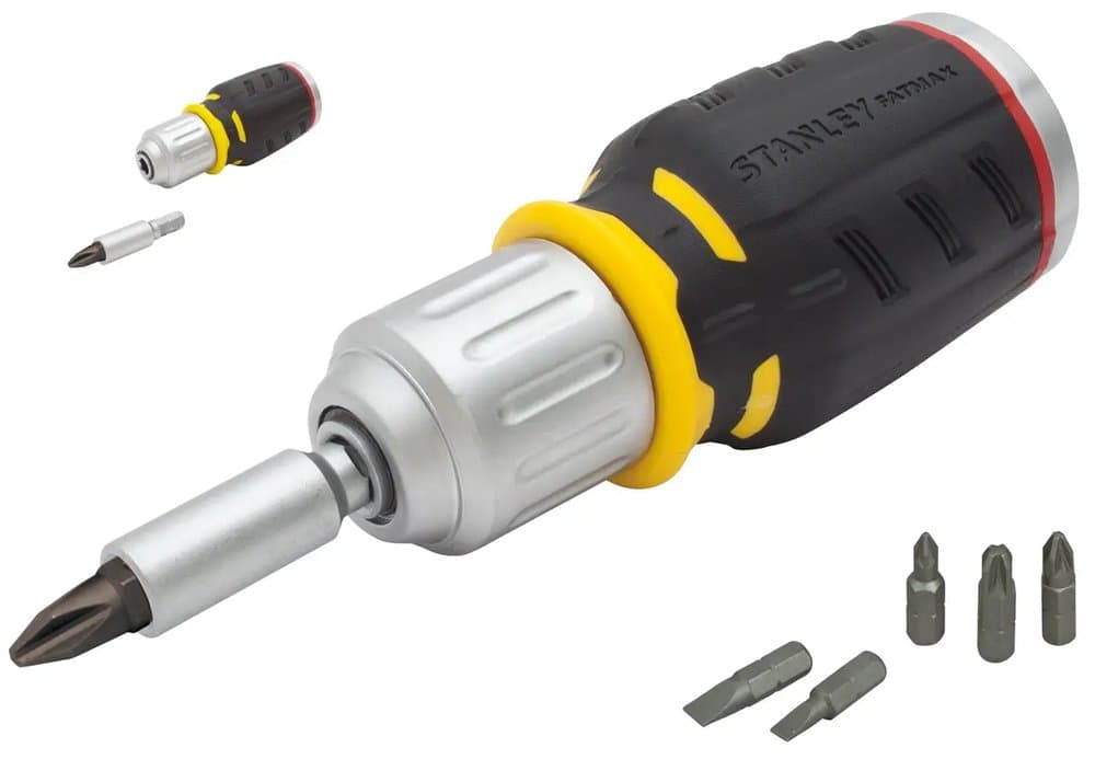 "BABY TOURNEVIS PORTE-EMBOUTS BOULE A CLIQUET+ 6 EMBOUTS
FENTE 5, 6.5MM / PH1,