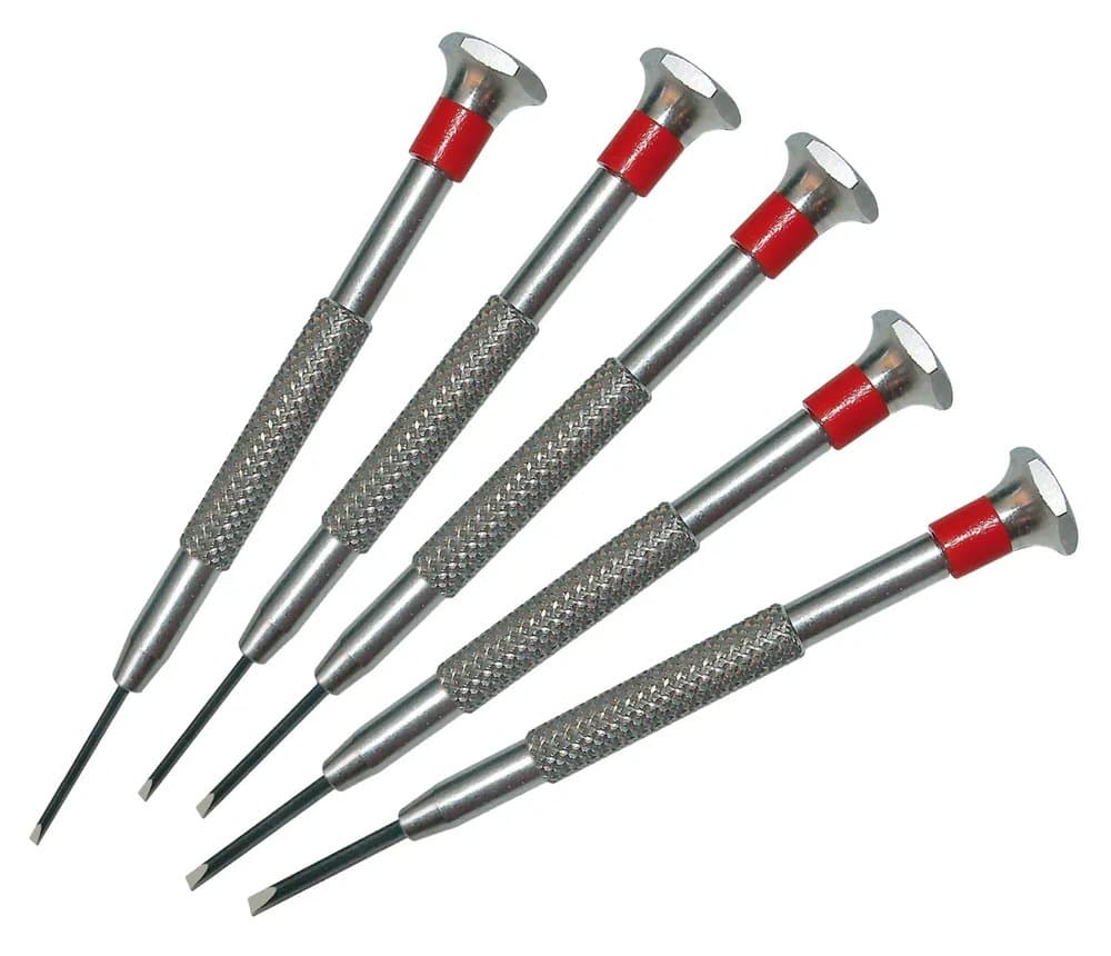 "TOURNEVIS DE PRECISION
FENTE - POCHETTE 5 PCS"
