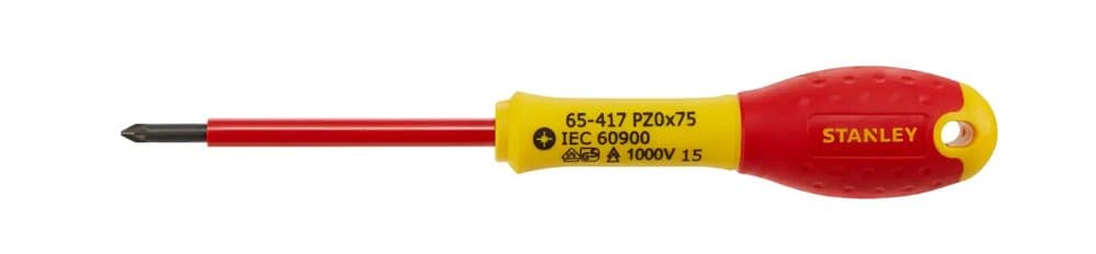 TOURNEVIS POZIDRIV ISOLE 1000V PZ0X75MM FATMAX