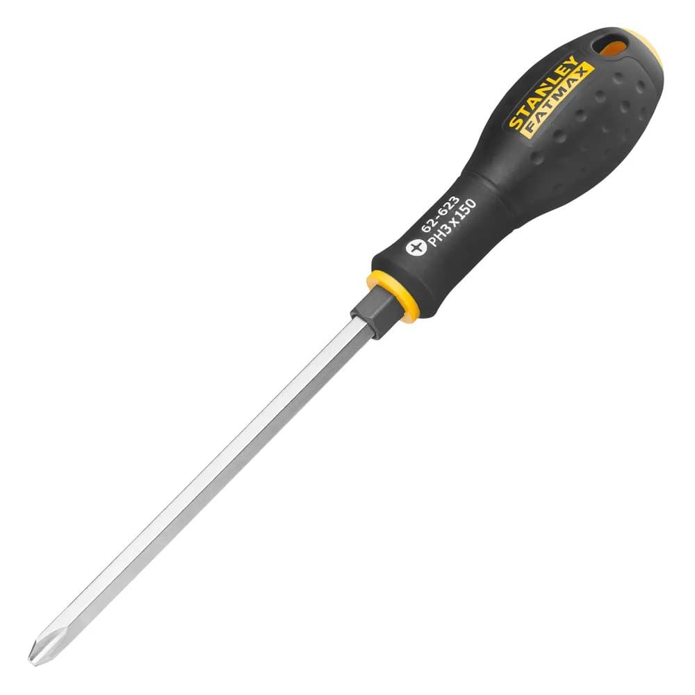 TOURNEVIS PHILLIPS PH3 8x150MM AVEC ECROU 6 PANS  FATMAX