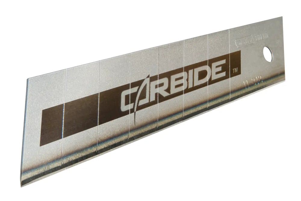 LAMES DE CUTTER 18MM FATMAX AU CARBURE DE TUNGSTENE - CARTE 10 LAMES
