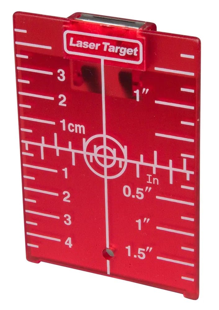CIBLE MAGNETIQUE REFLECHISSANTE ROUGE