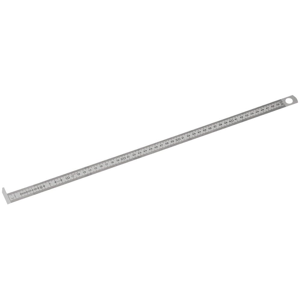 300 MM METRIQUE REGLET INOX AVEC TALON
