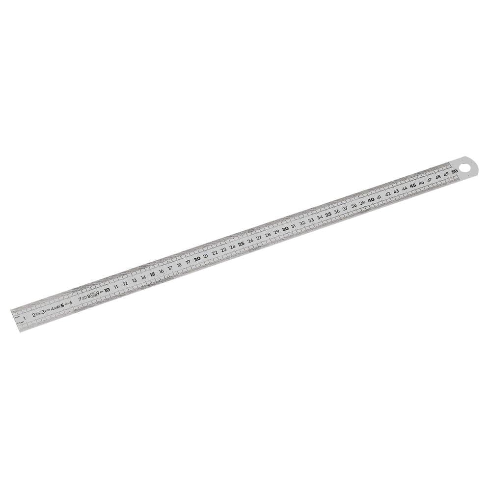 300 MM METRIQUE REGLET INOX 2 FACES